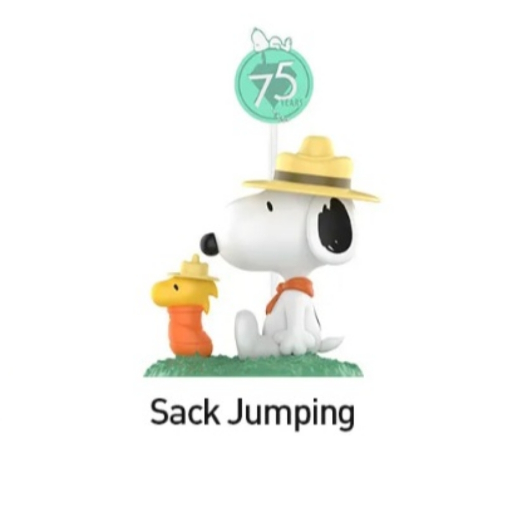 Pop Mart Snoopy Confirmed Sack Jumping Blind Box Figure